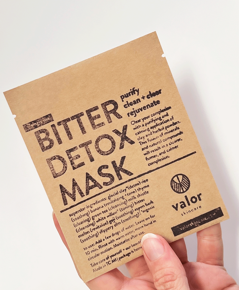 Bitter Detox Mask Valor Skincare LLC