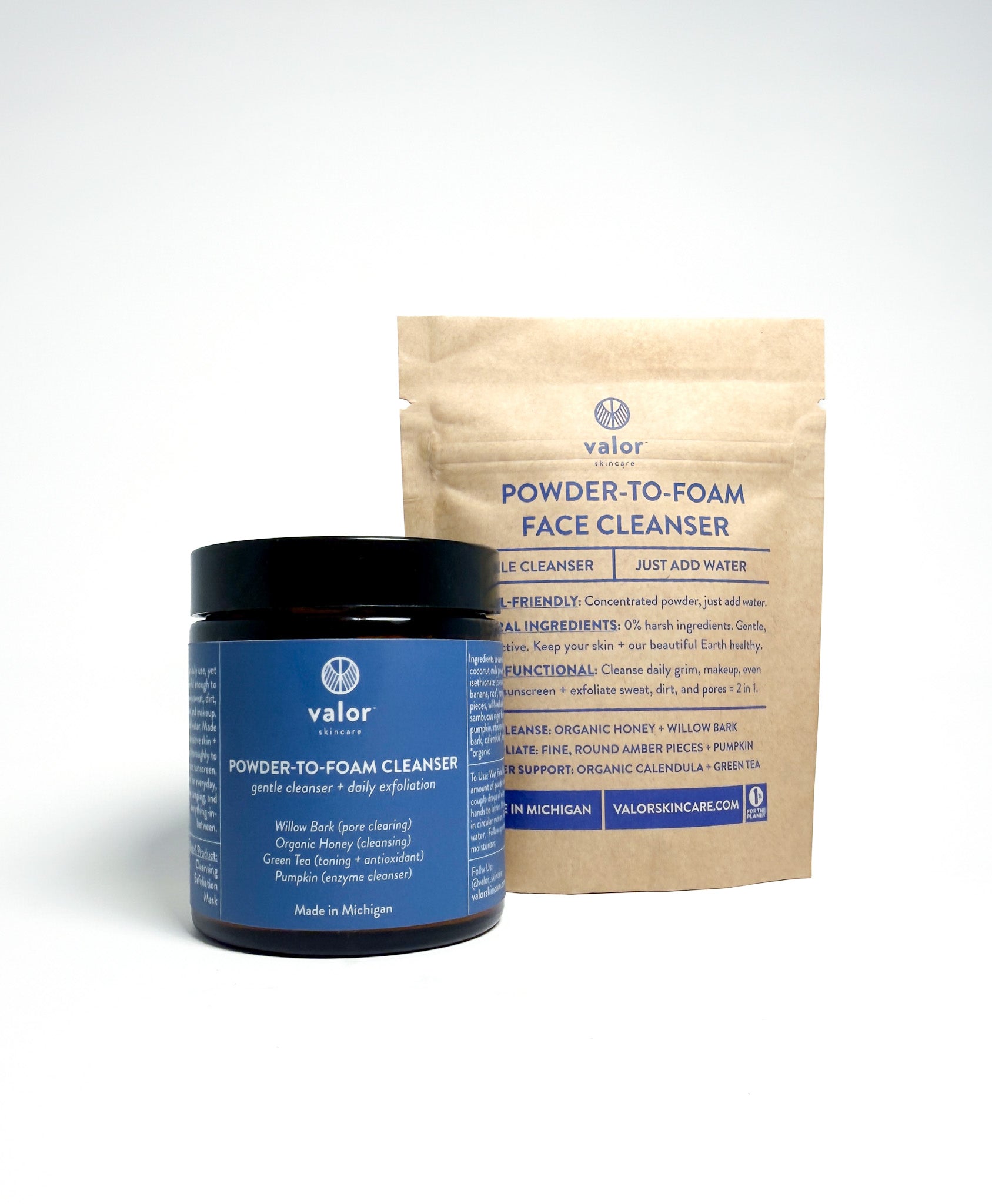 Powder-to-Foam Cleanser